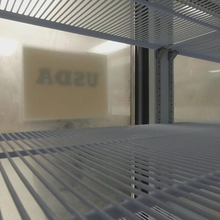 Empty refrigerator at Hope Southern Indiana